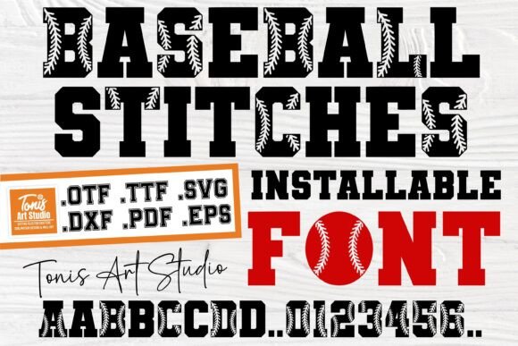 Baseball Stitches Font: A Web Designer’s Layout Test