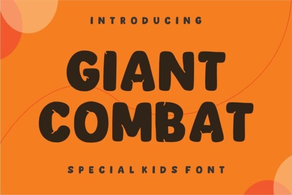 Discover Giant Combat: A Versatile Font for Editorial Design