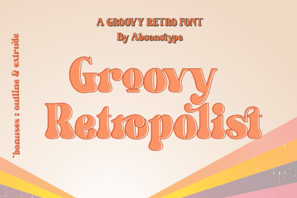 Enhance Your Brand with Groovy Retropolist Font