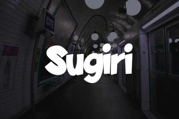 Enhance Your Craft with Sugiri: A Versatile Display Font