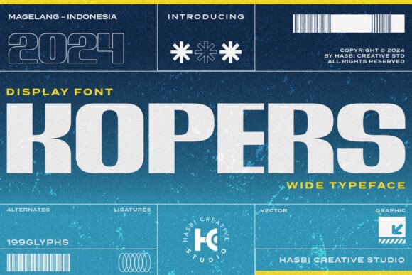 Enhance Your Web Design with Kopers, a Bold Display Font