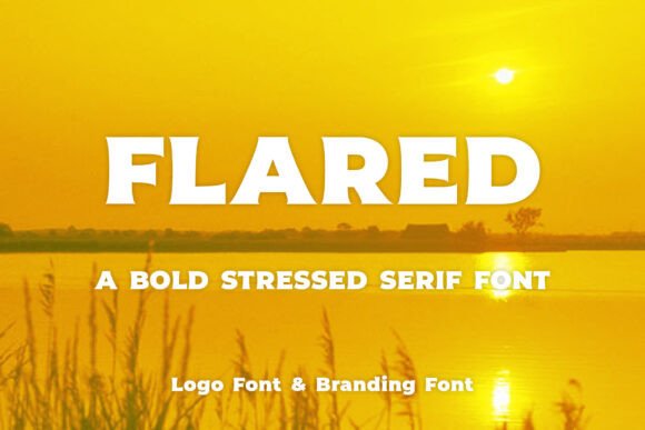 Flared: A Bold and Stylish Typeface for Editorial Design