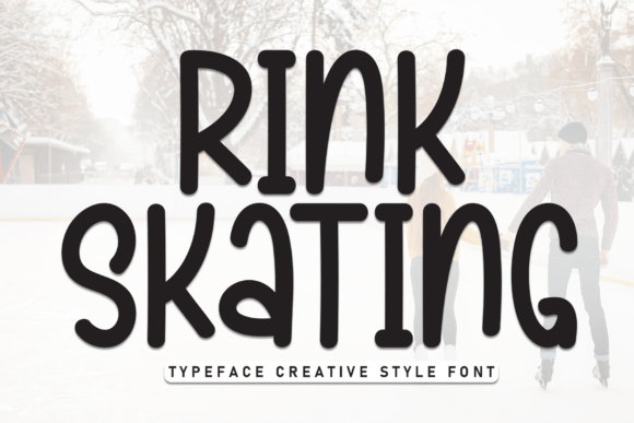 Rink Skating: A Charming Display Font for Creative Projects