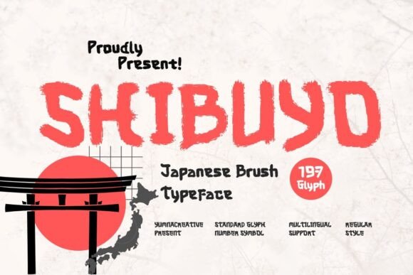 Shibuyo: A Font for Elegant and Expressive Craft Projects