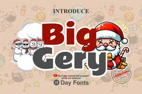 Transform Your Brand with Biggery: A Bold and Charming Display Font