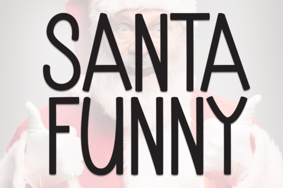 Whimsical Santa Funny Font for Engaging Web Design