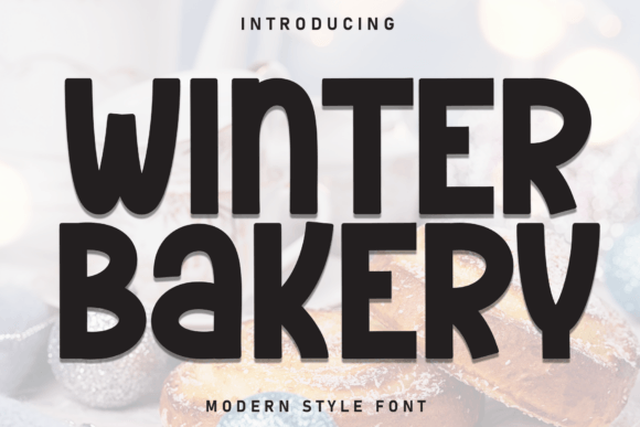 Winter Bakery Font Review: Bold Display Type for Campaigns