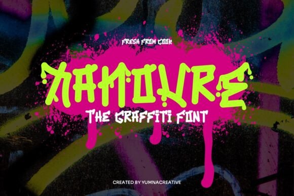 Xanovre: A Graffiti-Style Font for Bold Web Design